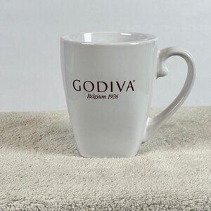Godiva White Belgium 1926 Coffee Mug 16 oz Chocolate Brand 2016